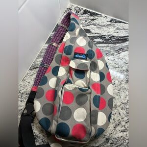 Kavu sling bag and wallet with strap